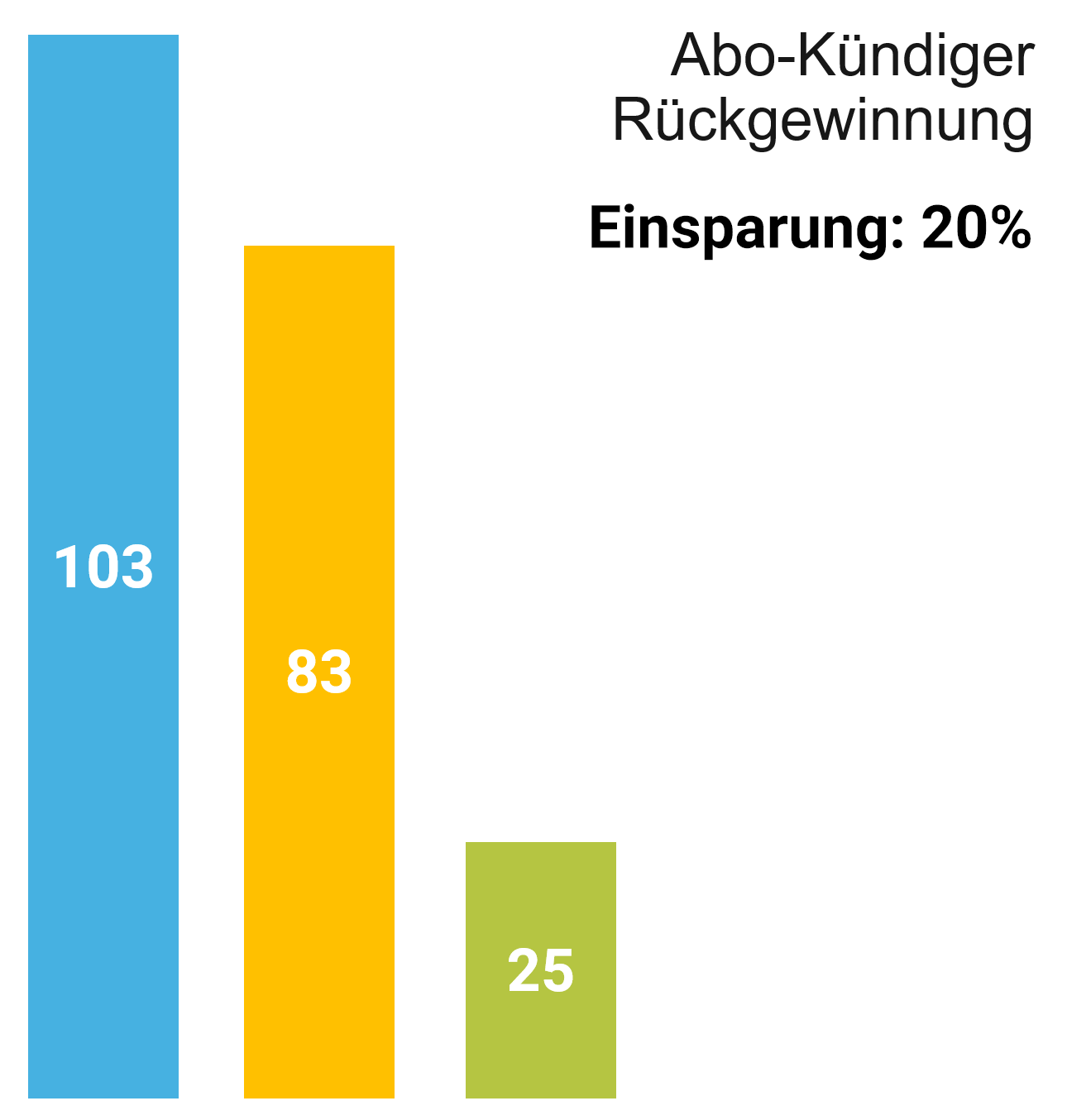 Effizienz für den Lesermarkt